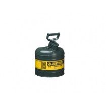 Justrite Type I Safety Can, 2 gallon, Green (#7120400)
