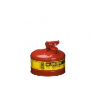 Justrite Type I Safety Can, 2.5 gallon, Red (#7125100)