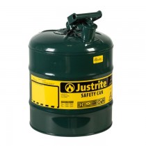 Justrite Type I Safety Can, Green, 5 gallon (#7150400)