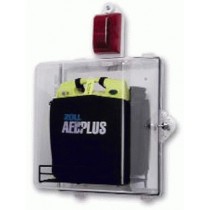 Clear AED Plus Wall Cabinet with Alarm (#8000-0856)