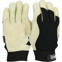 Ironcat® Reinforced Top Grain Pigskin Leather Palm Glove with 3M™ Thinsulate™ Lining-Spandex Back  (#86355)