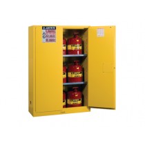 Sure-Grip EX Flammable Safety Cabinet/Can Package, 2 Shelf, Manual Doors, 45 Gallon Cap. (#8945008)
