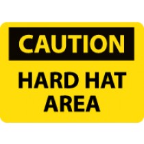 Caution Hard Hat Area Sign (#C31LF)