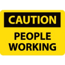 Caution People Working Sign (#C578)