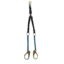 TRACPAC Extendable Rescue Lanyard with Dual Shock Absorber (#CAY226H/R)