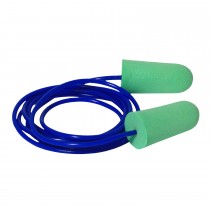 Deflector™ 33 Disposable Foam Earplugs, corded (#FP91) 
