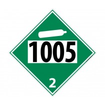 Ammonia, Anhydrous, Liquefied Permanent 4-Digit Placard (#DL71)