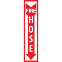 Fire Hose Sign (arrow) (#FHP8)