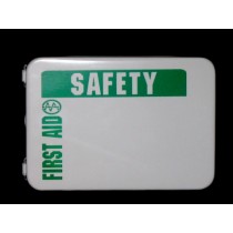First Aid Kit, 16-unit (empty, metal) (#818MTM)