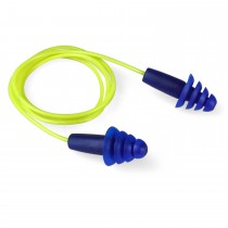 Resistor® II Reusable Flanged Earplugs, corded (#FP43)