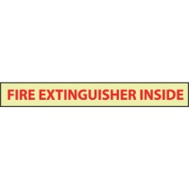Fire Extinguisher Inside Glow Sign (#GL133P)