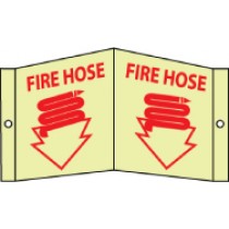 Fire Hose Glow Visi-Sign (#GLV32)