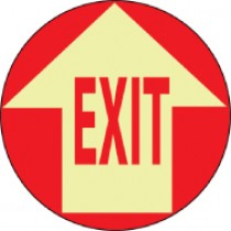Exit Glow Walk-On Floor Sign (#GWFS9)