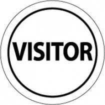 Visitor Hard Hat Emblem (#HH20)