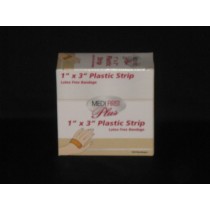 Plastic Strip Bandage, 1' x 3" (#P102033)