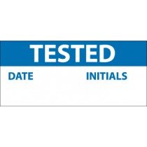 Tested Write-On Inspection Label (#INL11)
