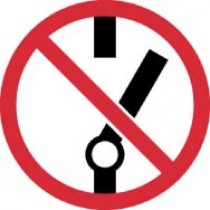 Do Not Throw Switch ISO Label (#ISO423AP)