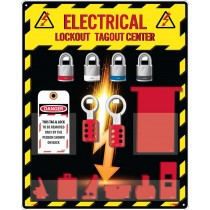 LOCK-OUT TAG-OUT ELECTRICAL CENTER (#LOTO5)
