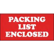 Packing List Enclosed Shipping Label (#LR20AL)
