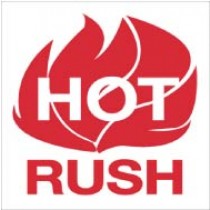 Hot Rush Shipping Label (#LR26AL)