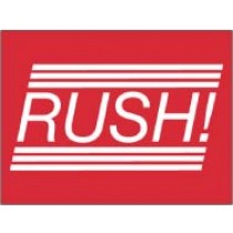 Rush! Shipping Label (#LR27AL)