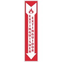 Extinguisher Extinor Spanish Sign (#M126)