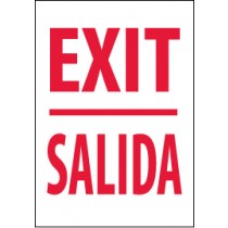 Exit Spanish Sign (#M353)