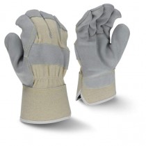 Radians Side Split Gray Cowhide Leather Glove (#RWG3400W)