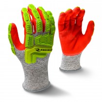 Cut Protection Sandy Foam Nitrile Coated Glove (#RWG603)