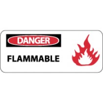 Danger Flammable Pictorial Sign (#SA103)