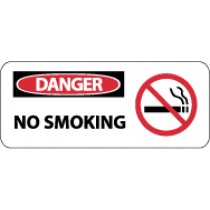 Danger No Smoking Pictorial Sign (#SA106)