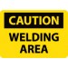 Caution Welding Area Sign (#C362)