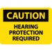 Caution Hearing Protection Required Sign (#C513)