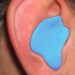 Custom Molded Earplugs, blue (#CEP001-B)