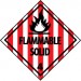 Flammable Solid DOT Shipping Label (#DL11AP)