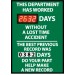 This Department Has Worked... Digital Scoreboard (#DSB61)