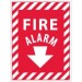 Fire Alarm Sign (arrow) (#FAPSE)