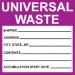 Universal Waste Label (#HW30AP)