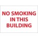 No Smoking In This Building Sign (#M359)
