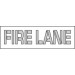 Fire Lane Parking Lot Stencil (#PMS45)