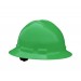 Quartz Full Brim Hard Hat, Green, 6 point ratchet (#QHR6-GREEN)