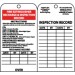 Fire Extinguisher Recharge & Inspection Record Tag (#RPT26)