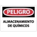 Peligro Almacenamiento De Quimicos Sign (#SPD239)