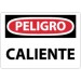Peligro Caliente Sign (#SPD51)