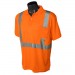 Class 2 Hi-Viz Safety Short Sleeve Polo, orange (#ST12-2POS)