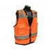 Class 2 Heavy Duty Surveyor Vest, Hi-Viz Orange (#SV59-2ZOD)