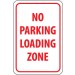 No Parking Loading Zone Sign (#TM14)