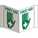 First Aid Visi Sign (#VS21W)