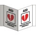 AED Automatic External Defibrillator Visi Sign (#VS27W)